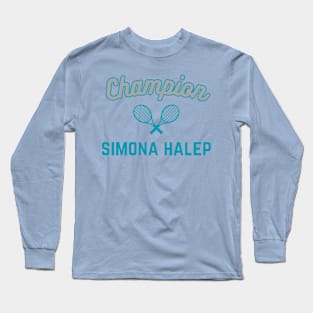 Simona Halep Champion Long Sleeve T-Shirt